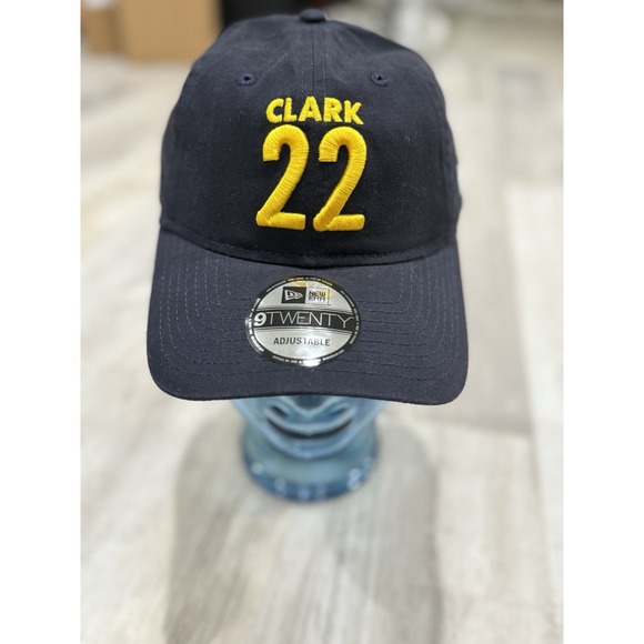 New Era 9Twenty Clark #22 Hat Navy Gold Embroidered Cap Adjustable Fever - Picture 1 of 7